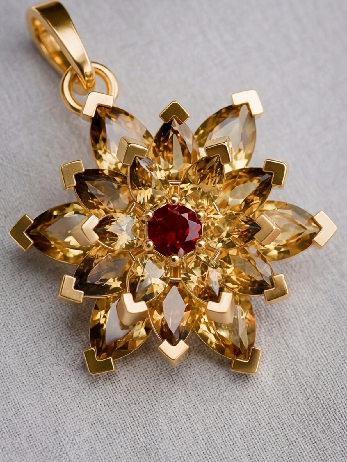 Pingente Flor de Mandacaru