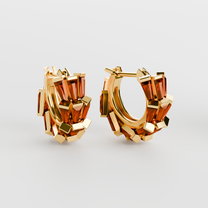 Fire Points Earrings