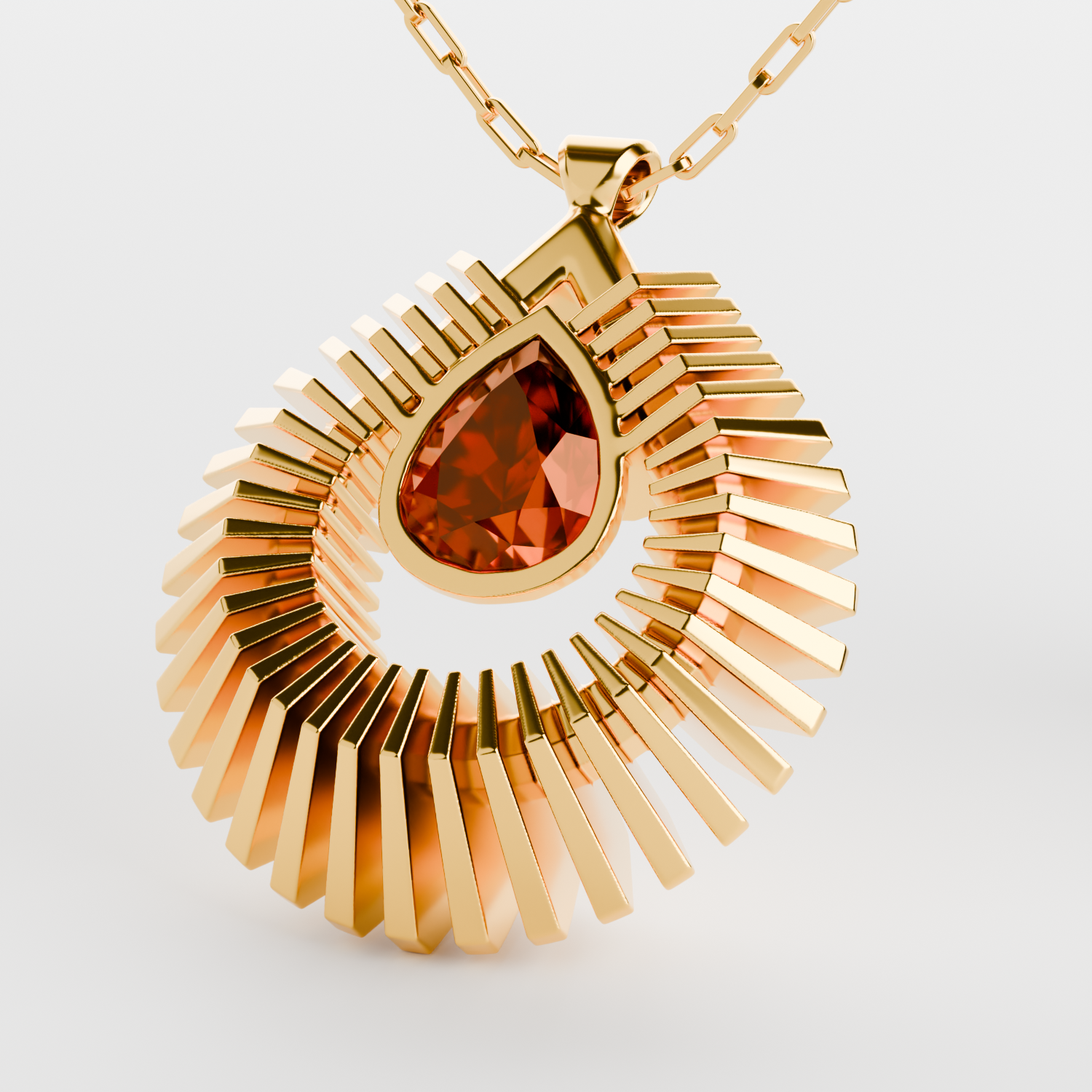 Heart of Brazil Pendant